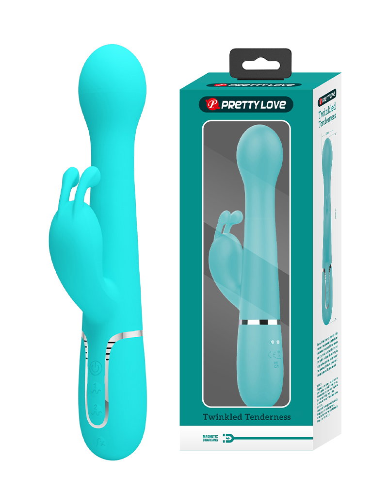 PL - Dejon - Rabbit Vibrator - Blau