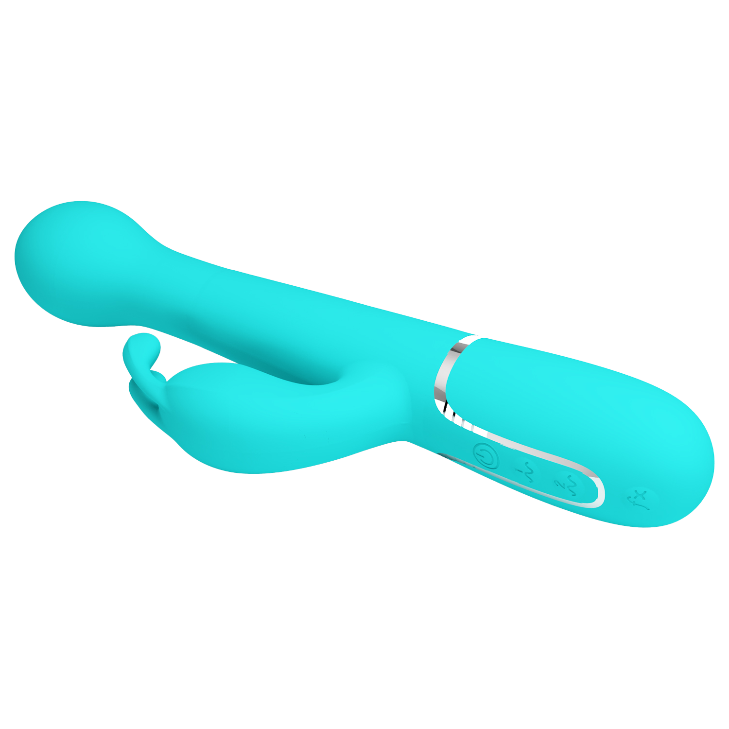 6: PL - Dejon - Rabbit Vibrator - Blau