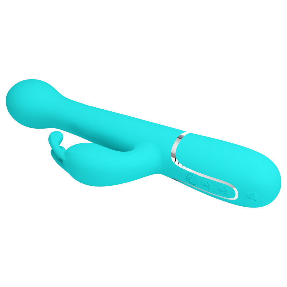 6: PL - Dejon - Rabbit Vibrator - Blau