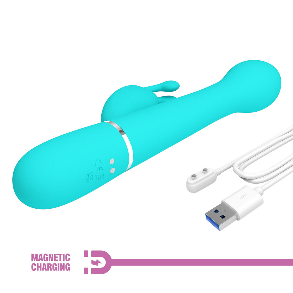 PL - Dejon - Rabbit Vibrator - Blau