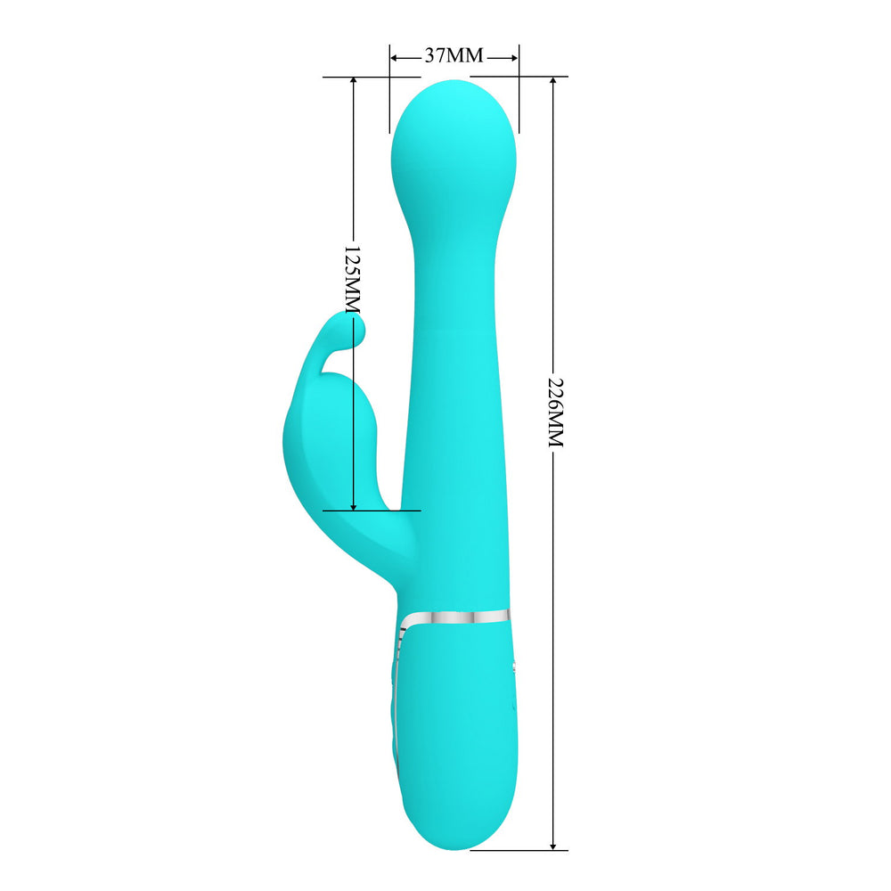 PL - Dejon - Rabbit Vibrator - Blau