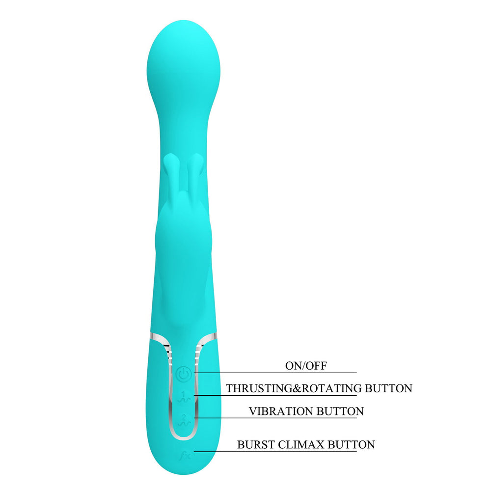 PL - Dejon - Rabbit Vibrator - Blau