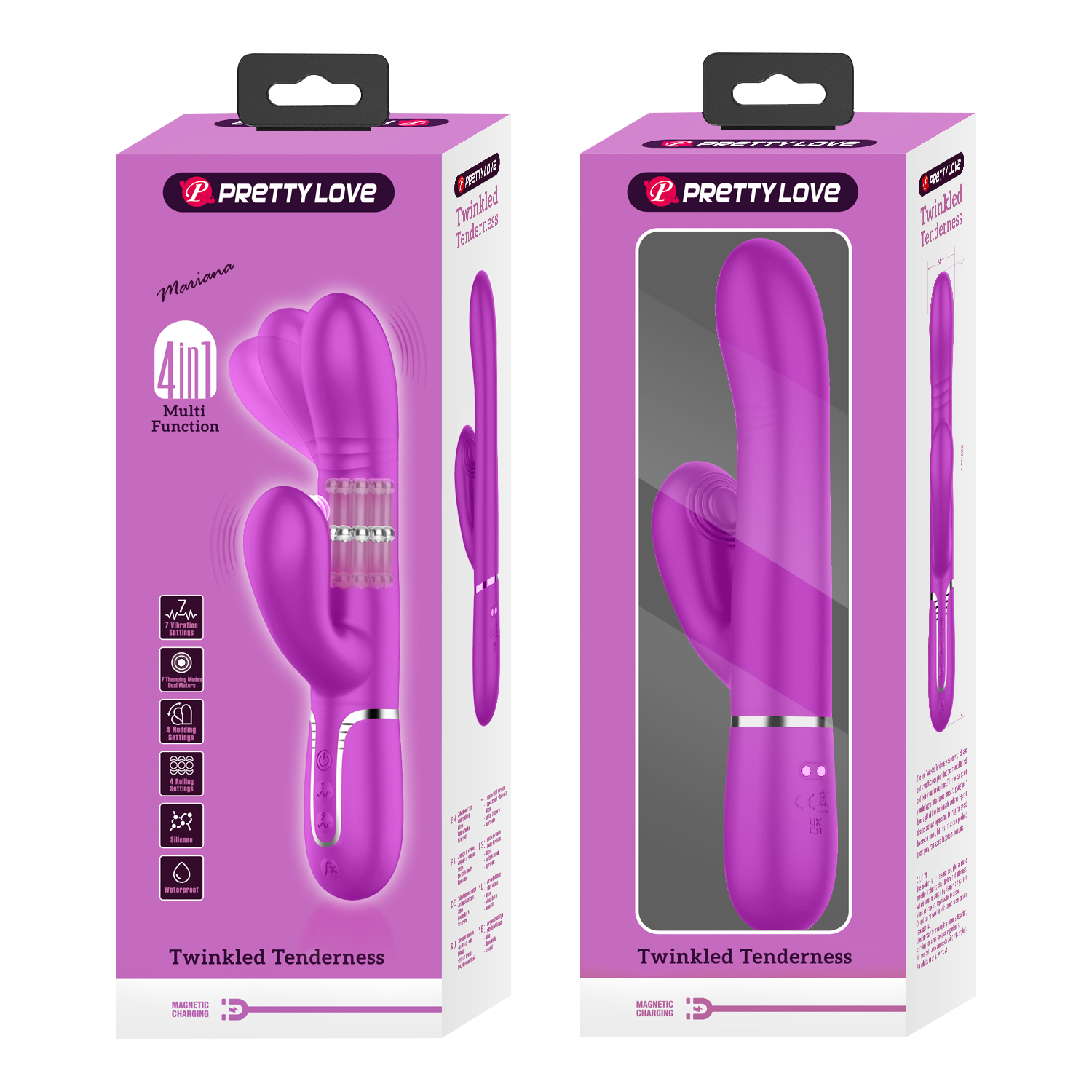 PL - Maviana - Rabbit Vibrator - Lila