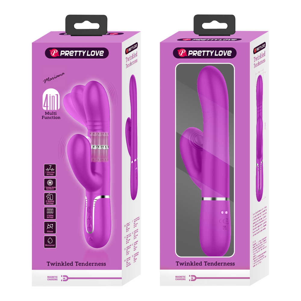 PL - Maviana - Rabbit Vibrator - Lila