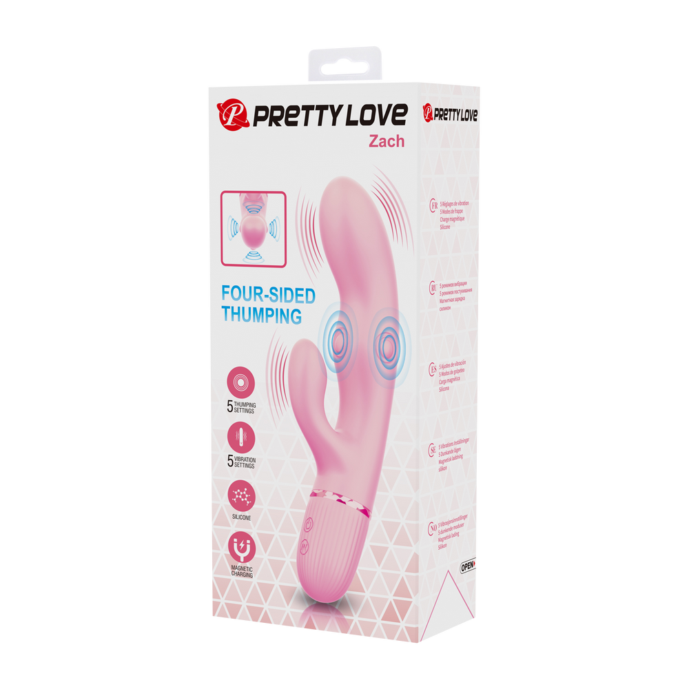 7: PL – Zach – Rabbit-Vibrator – Pink
