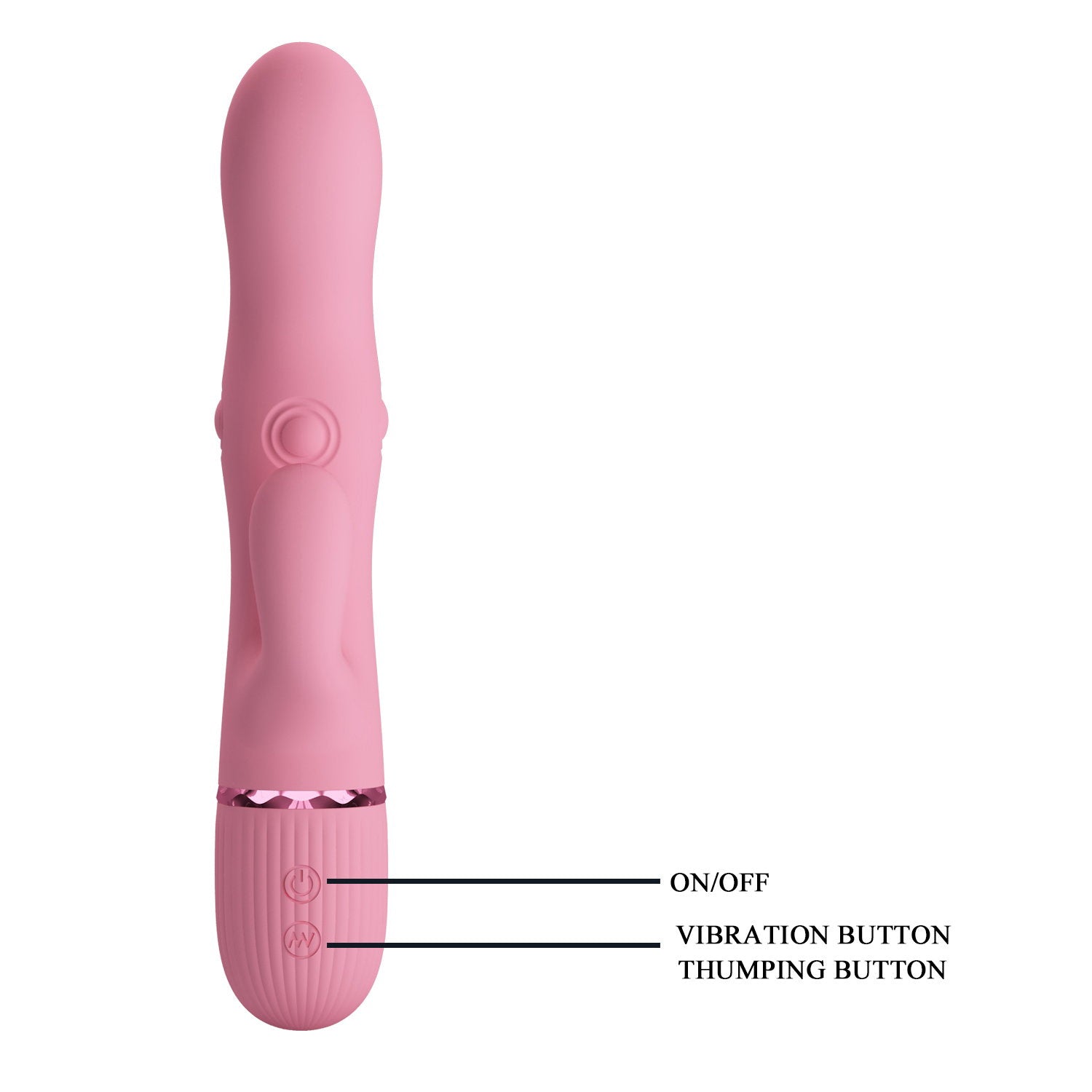 8: PL – Zach – Rabbit-Vibrator – Pink