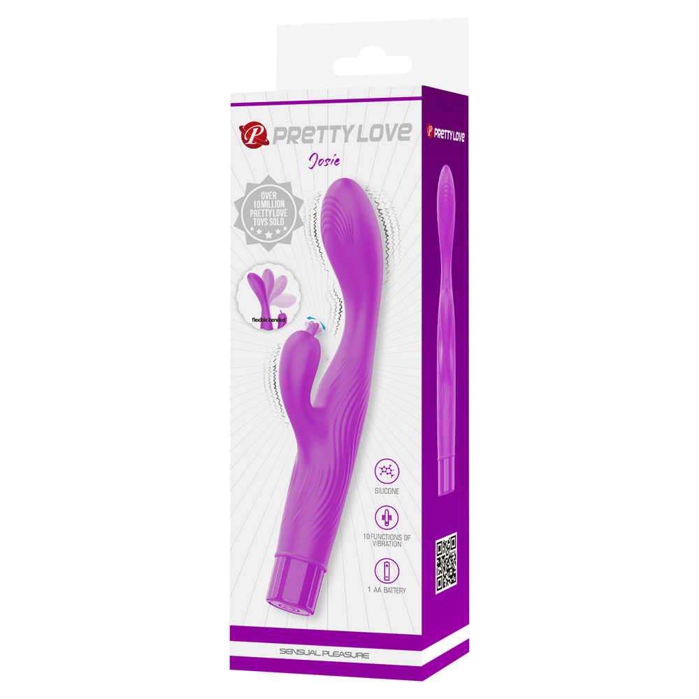 PL – Josie – Biegsamer G-Punkt-Vibrator – Lila
