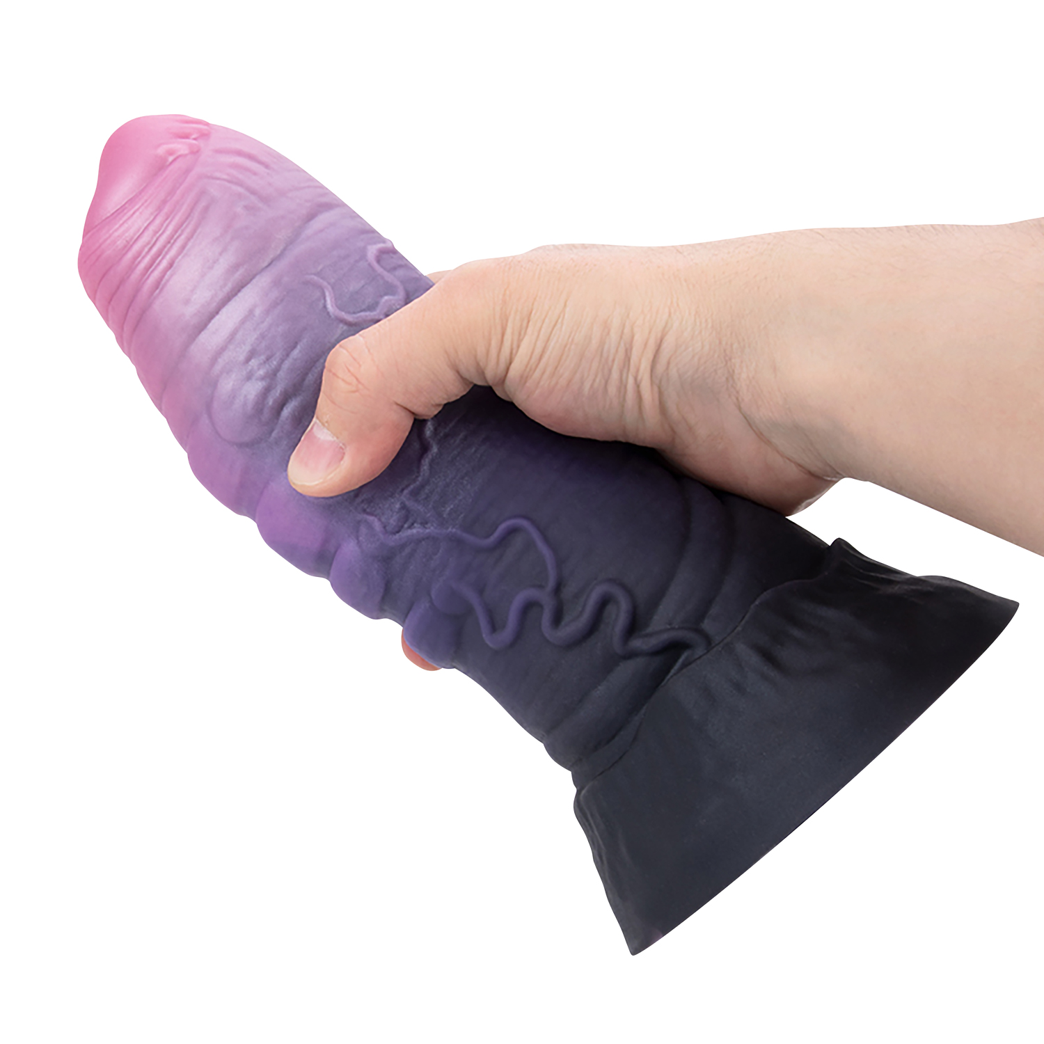 Power Monsters – Dreadful Fiend – Rippled Monster Dildo – 24 cm – Mix Color