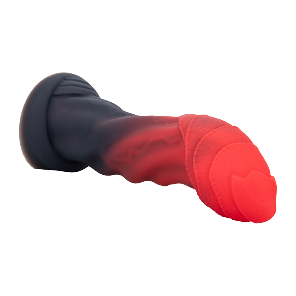 4: Power Monsters – Infernal Goliath – Rippled Monster Dildo – 25 cm – Mix Color