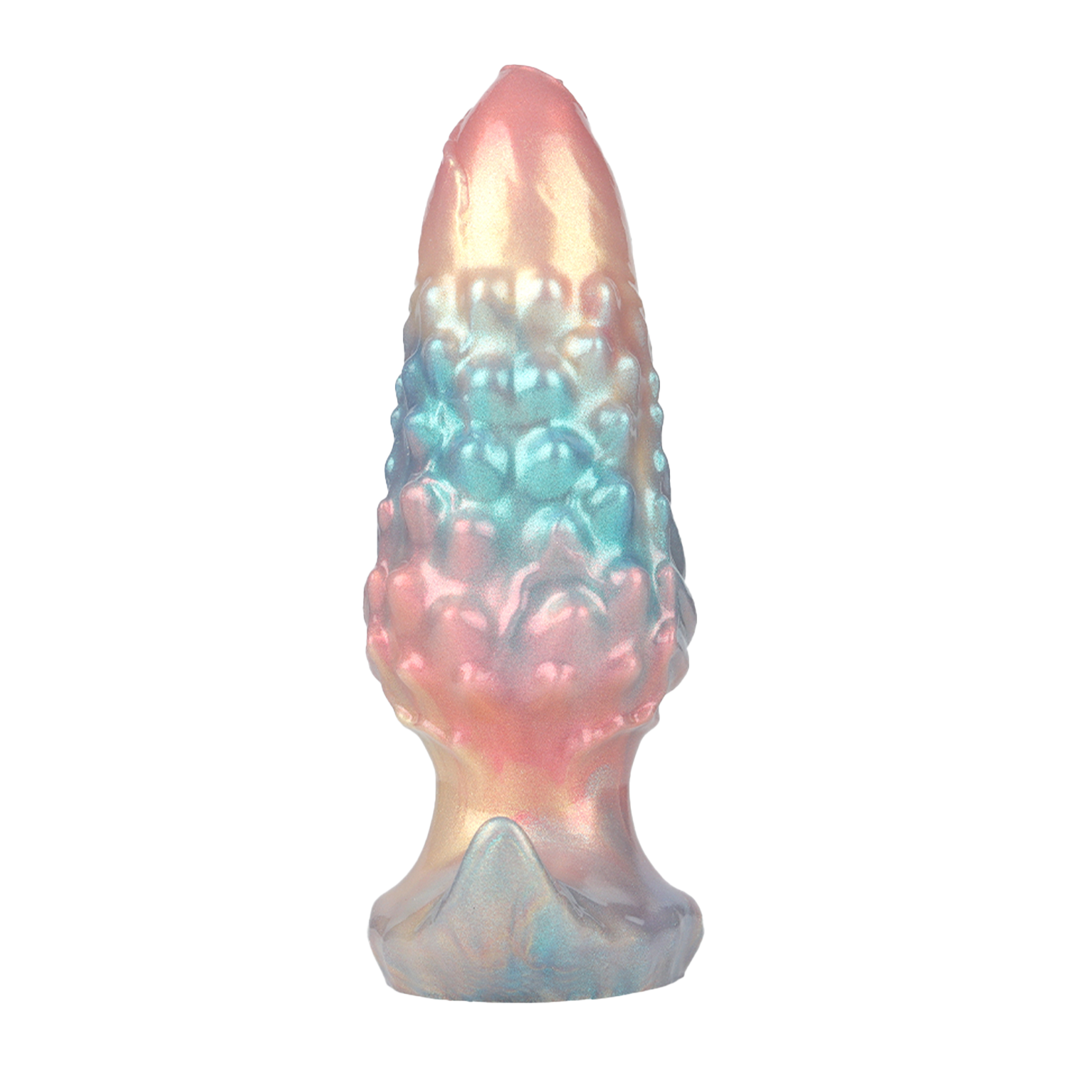 4: Power Monsters – Ebon Leviathan – Aufblasbarer Analplug – 18 cm – Mix Color