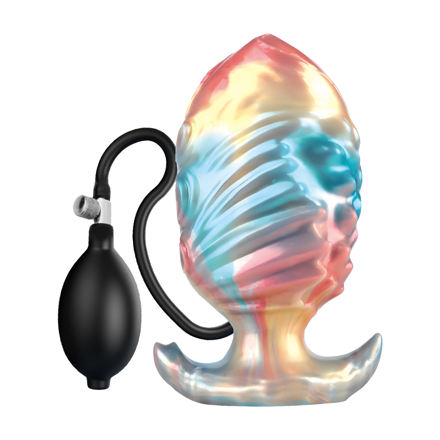 5: Power Monsters – Ebon Leviathan – Aufblasbarer Analplug – 18 cm – Mix Color