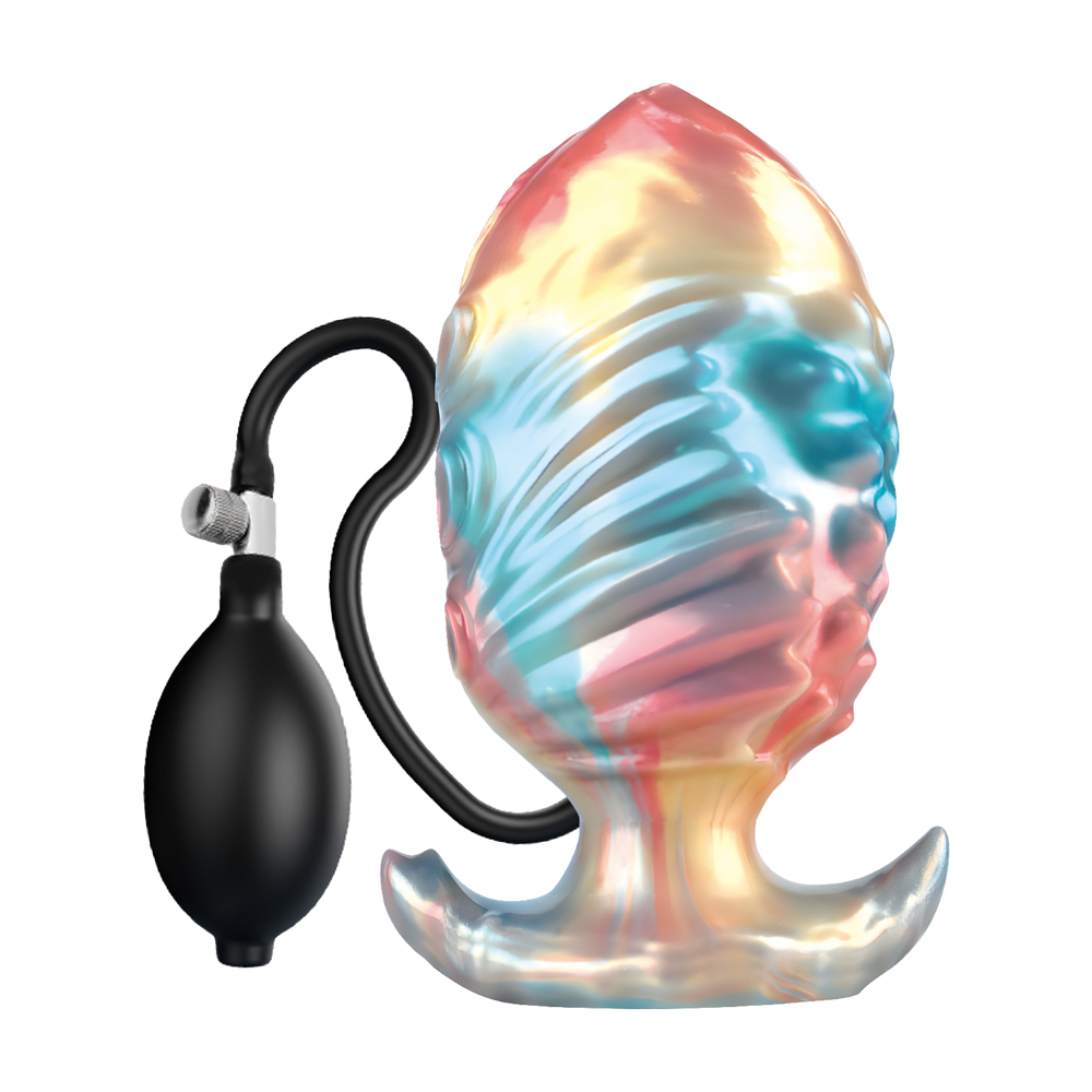 5: Power Monsters – Ebon Leviathan – Aufblasbarer Analplug – 18 cm – Mix Color