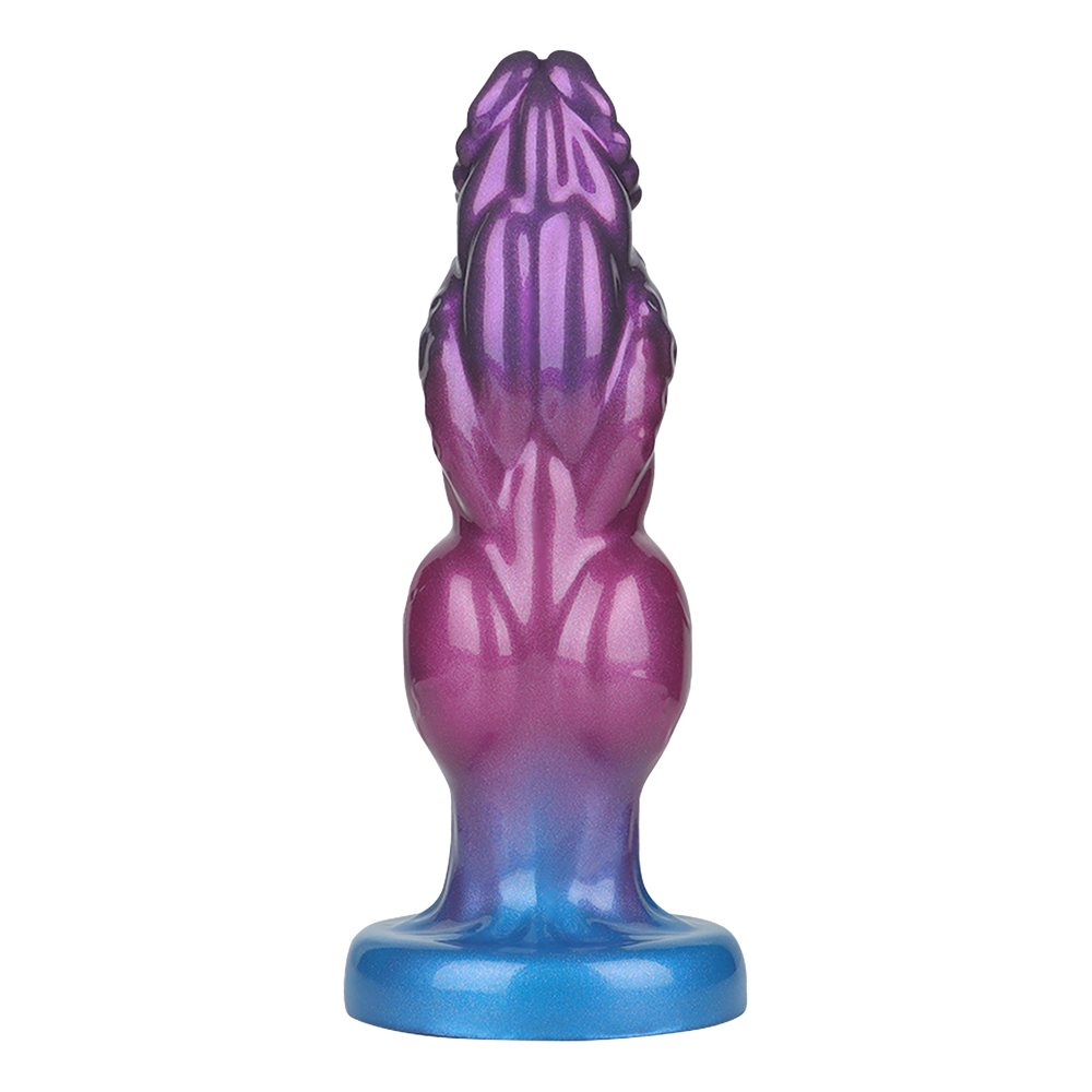 Power Monsters – Rift Titan – Aufblasbarer Monster-Dildo mit Wellenstruktur – 24 cm – Mix Color