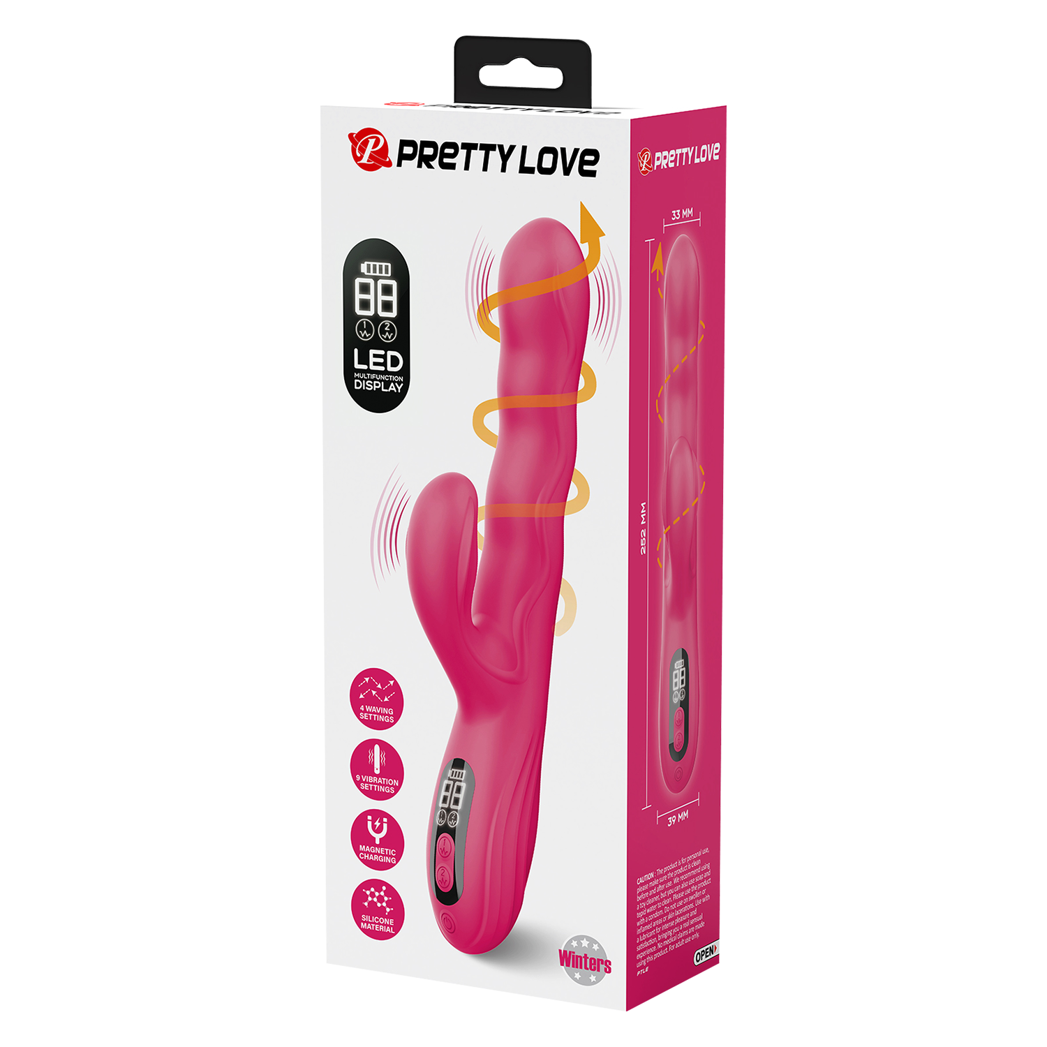 PL – Winters – Rabbit-Vibrator – Pink