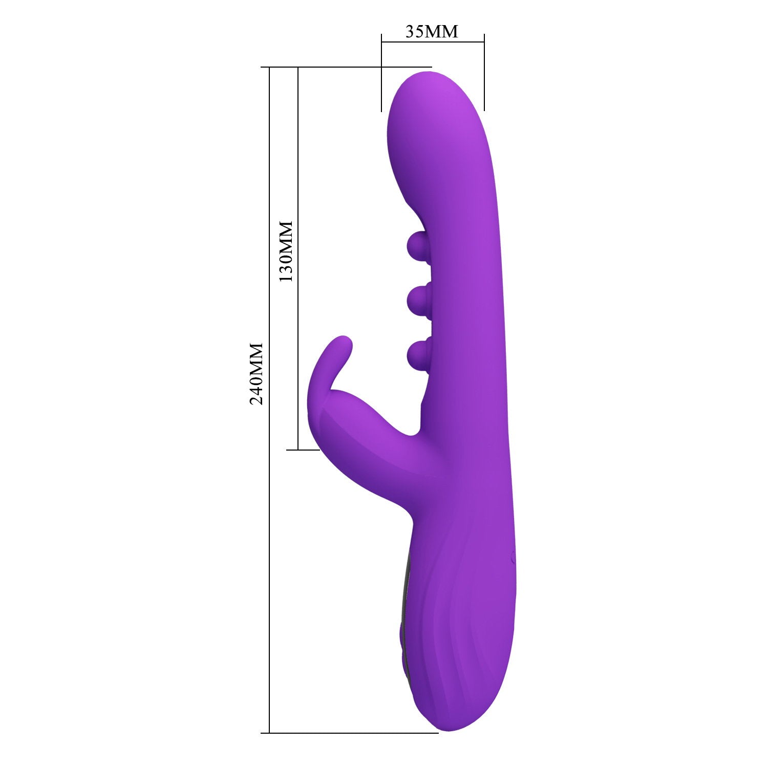 PL – Sabien – Rabbit-Vibrator – Lila