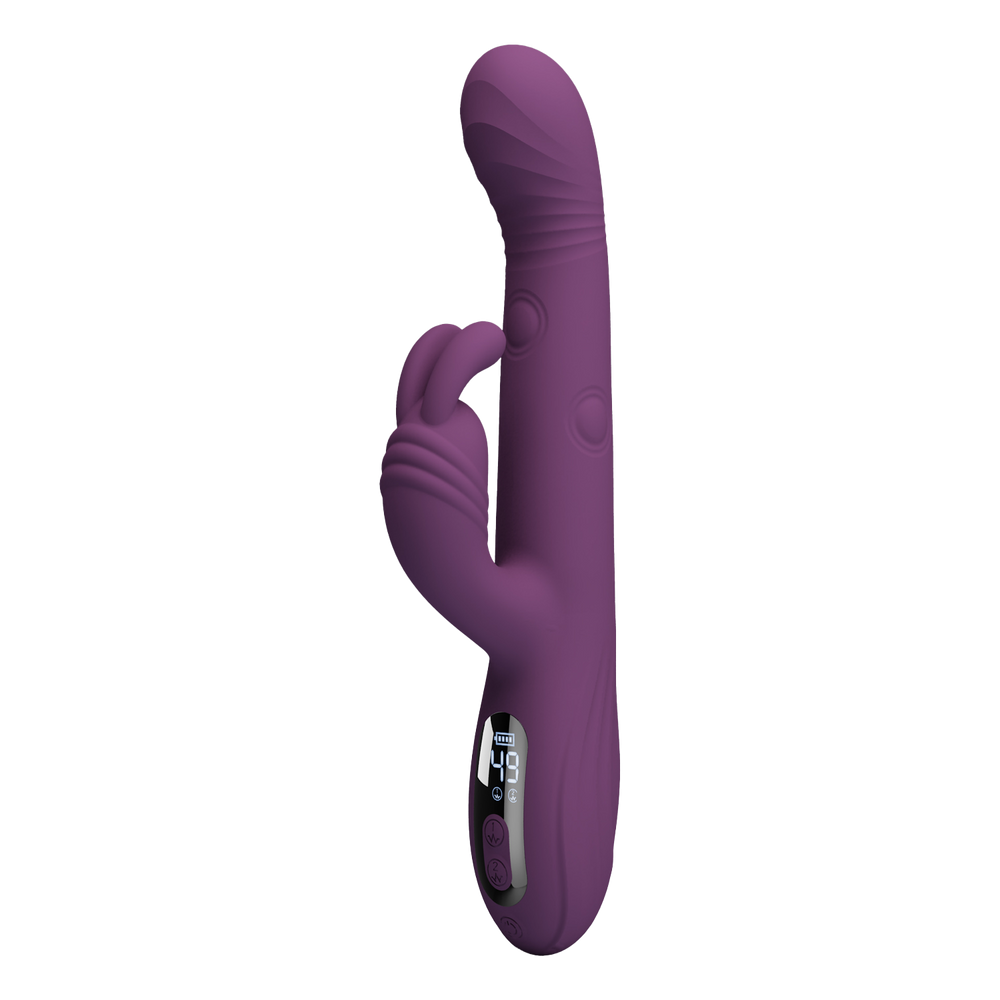 2: PL - Dee - Rabbit Vibrator - Burgundy