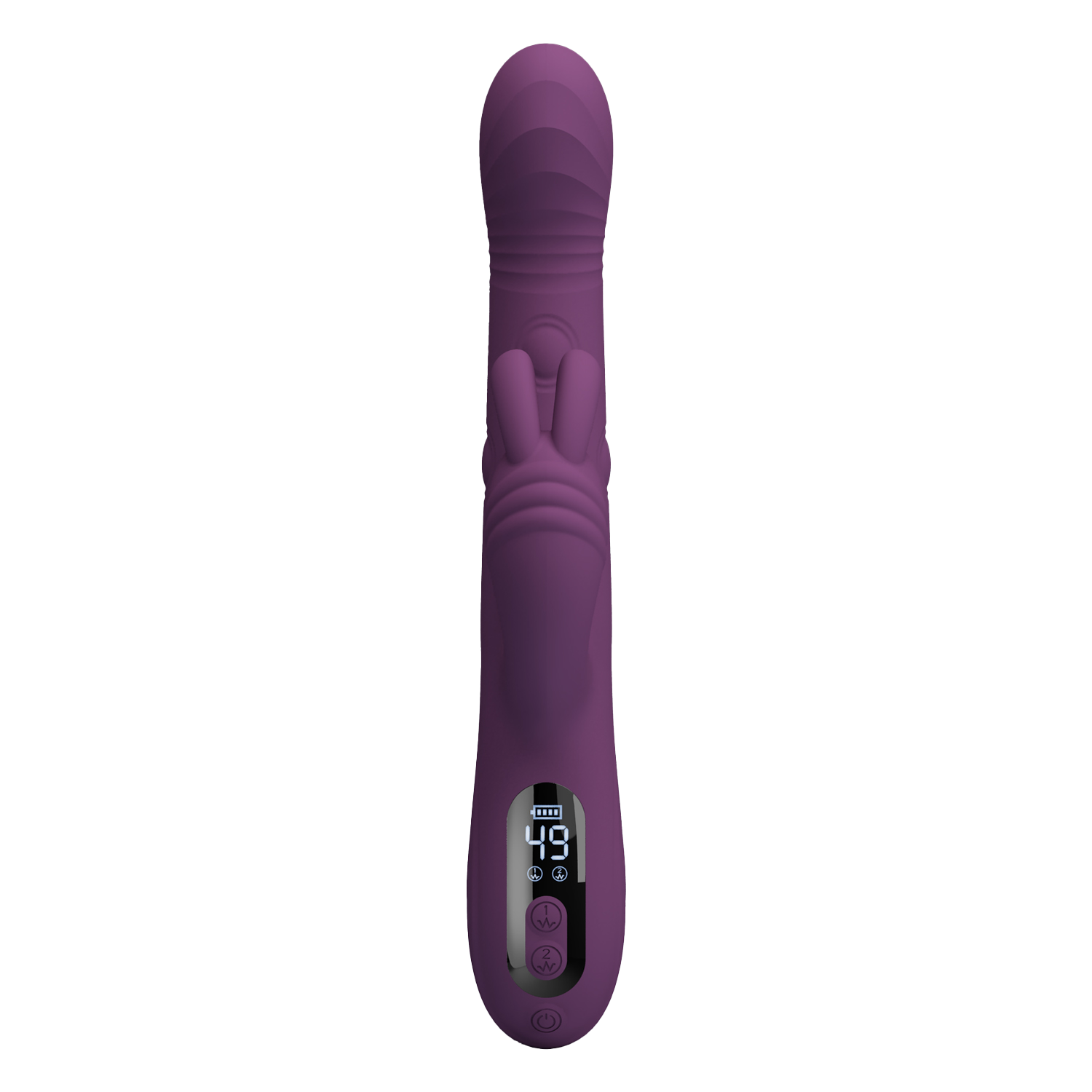 PL - Dee - Rabbit Vibrator - Burgundy