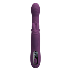 PL - Dee - Rabbit Vibrator - Burgundy