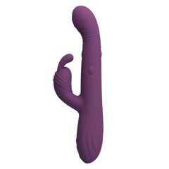 PL - Dee - Rabbit Vibrator - Burgundy