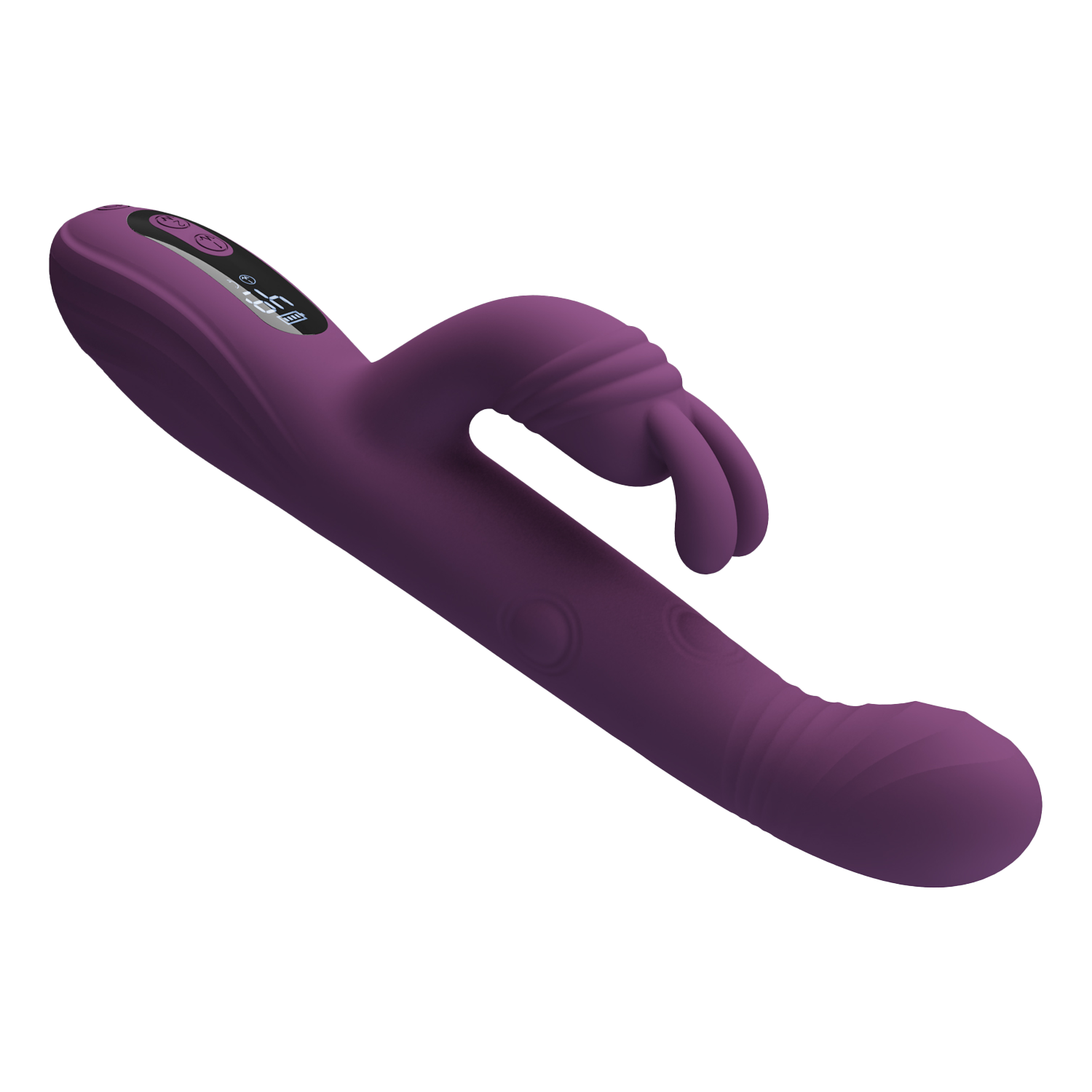 PL - Dee - Rabbit Vibrator - Burgundy