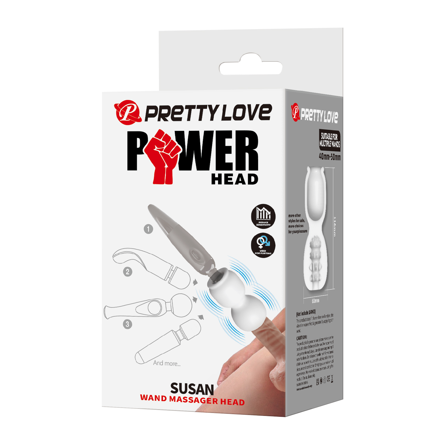 PL – Susan – Powerhead-Aufsatz – Weiß