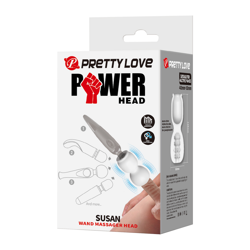 PL – Susan – Powerhead-Aufsatz – Weiß