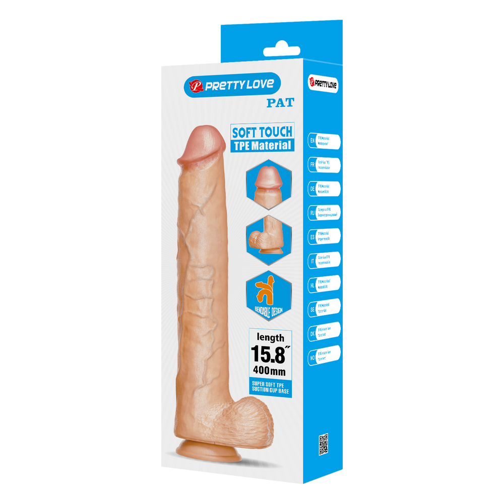 6: PL - Pat - Super Huge Dildo - Nude