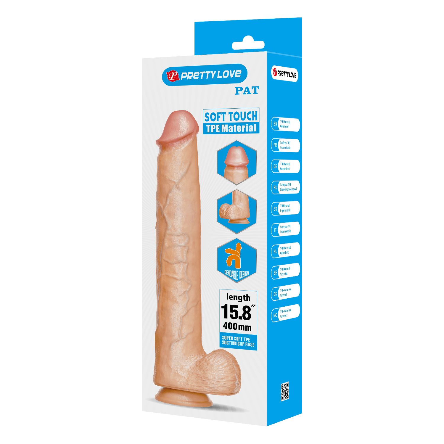 PL - Pat - Super Huge Dildo - Nude