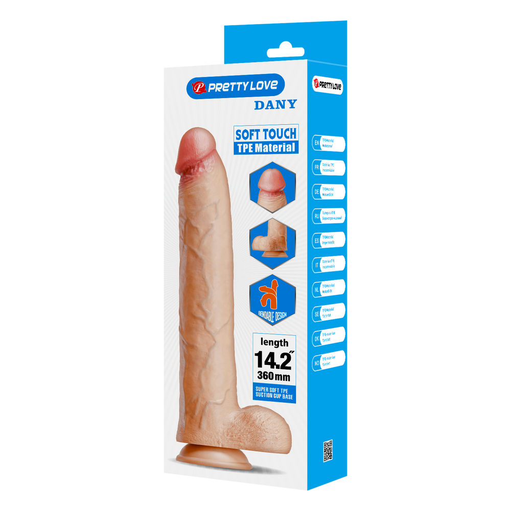 6: PL - Dany - Super Huge Dildo - Nude