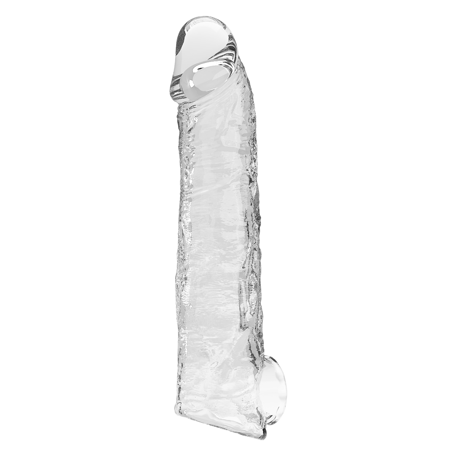 3: PL – Penisverlängerungshülle – 26 cm – Transparent