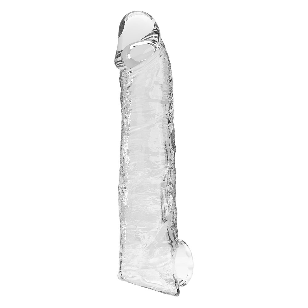 3: PL – Penisverlängerungshülle – 26 cm – Transparent