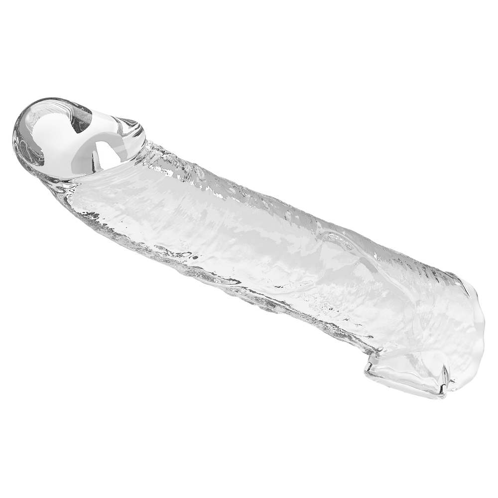 5: PL – Penisverlängerungshülle – 26 cm – Transparent