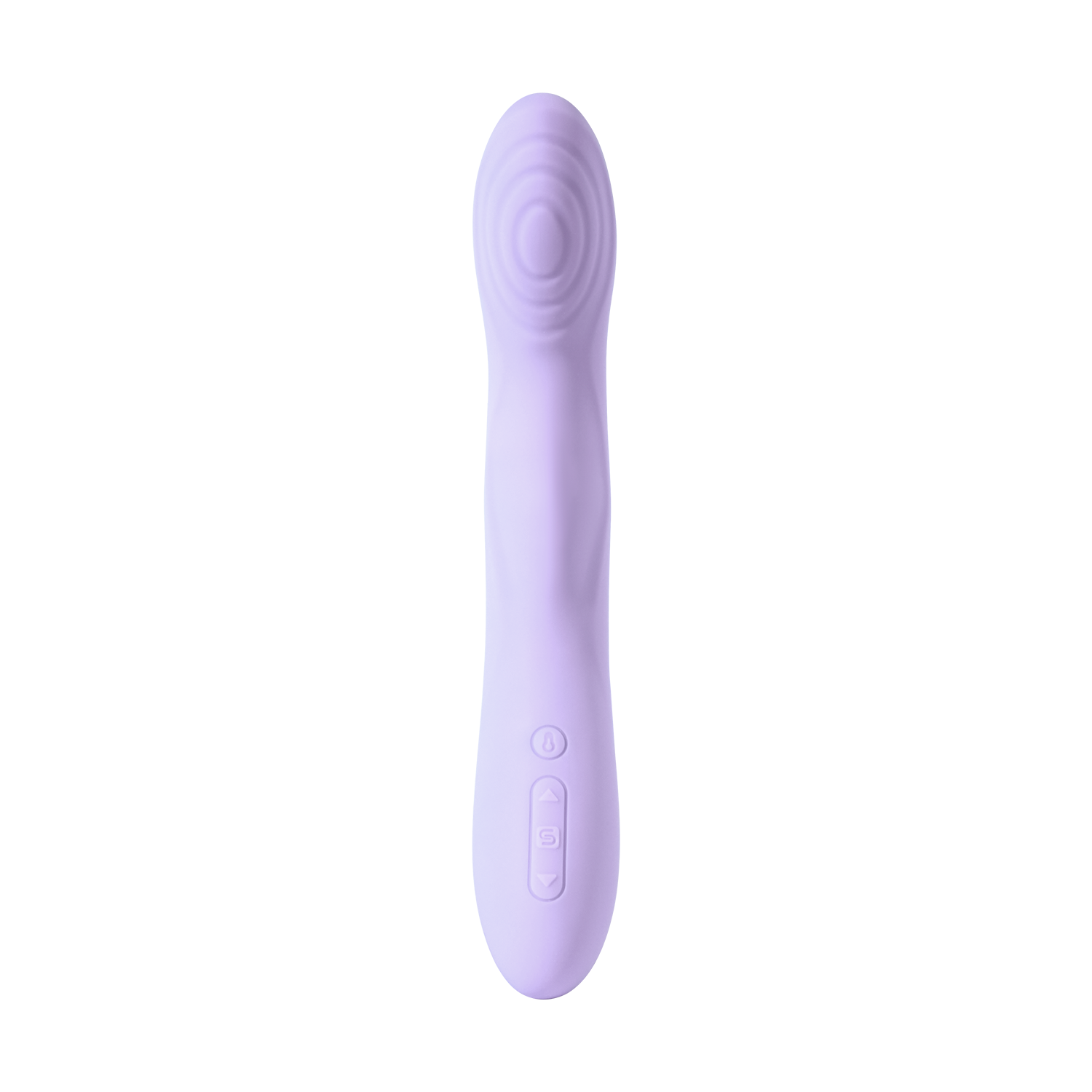 SVAKOM – Selena – Vibrator mit Wärmefunktion und Stoßbewegung, steuerbar per App – Pastell-Lila
