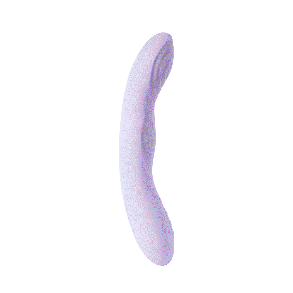 SVAKOM – Selena – Vibrator mit Wärmefunktion und Stoßbewegung, steuerbar per App – Pastell-Lila