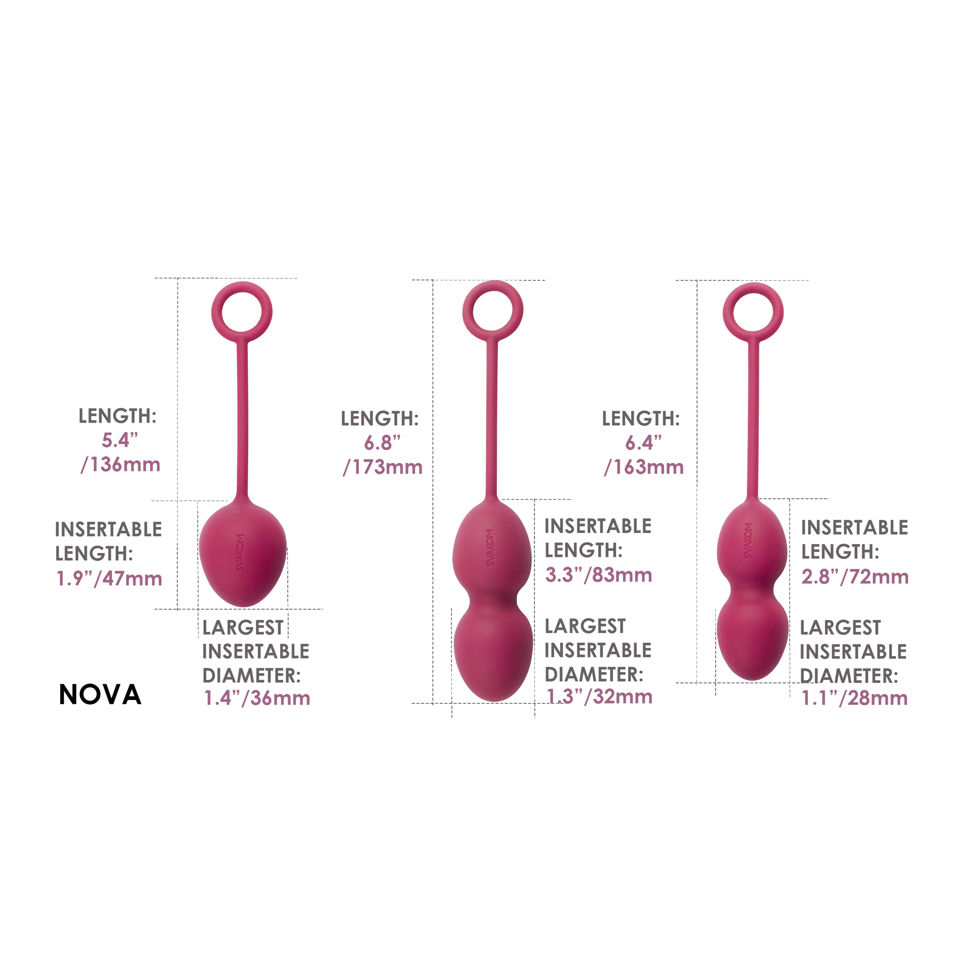 Svakom - Nova Kegel Balls