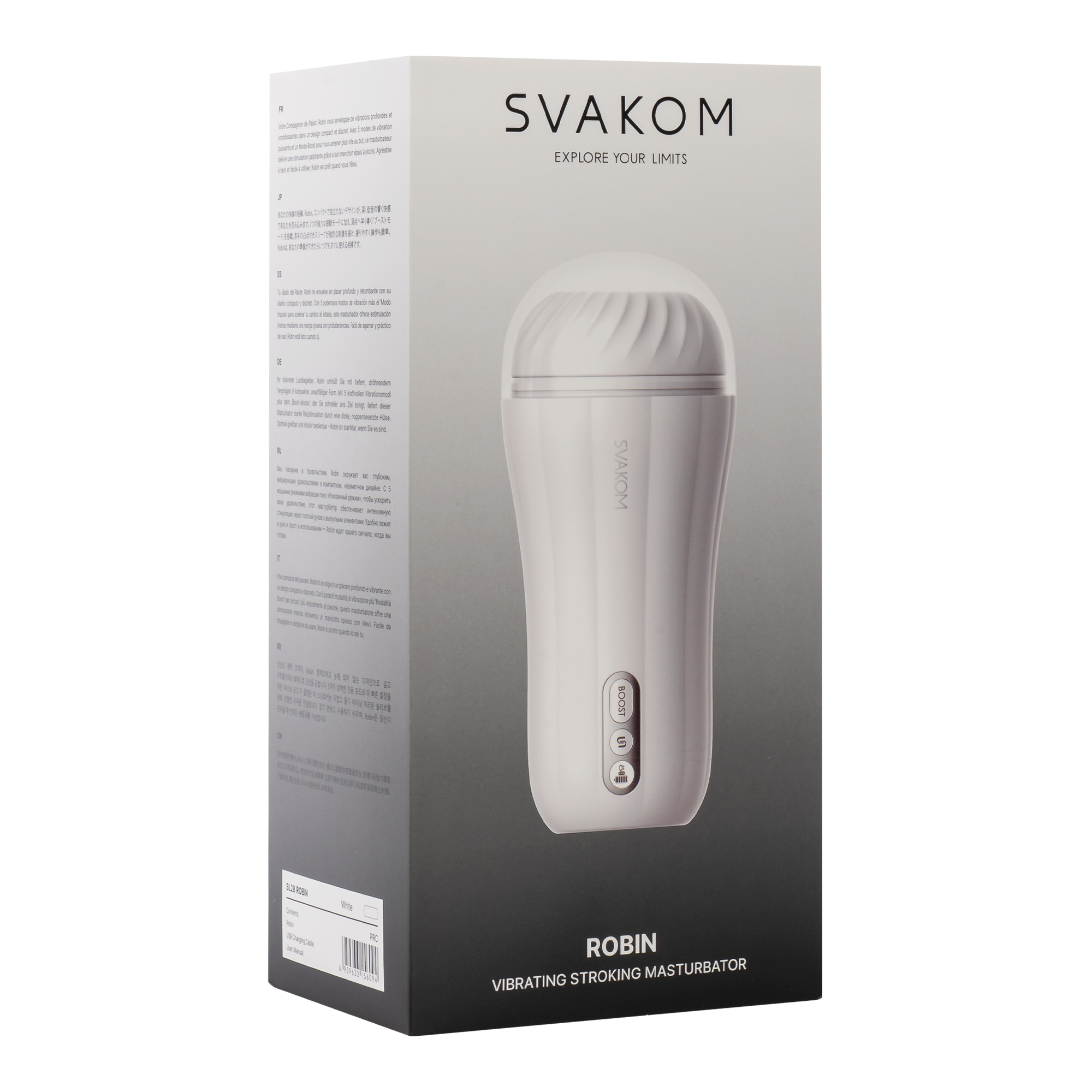 2: SVAKOM - Robin - Masturbator - Weiß
