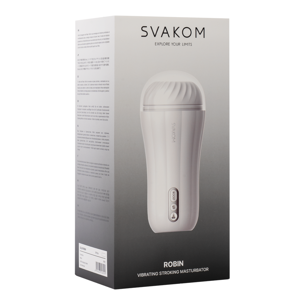 SVAKOM - Robin - Masturbator - Weiß