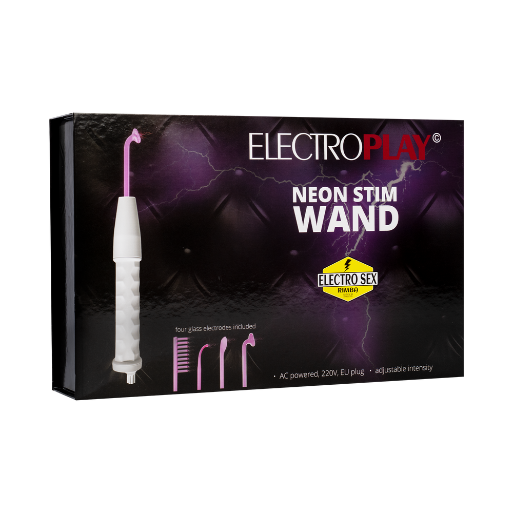 2: Rimba Bondage Play – Neon Stim Wand – 220 Volt EU
