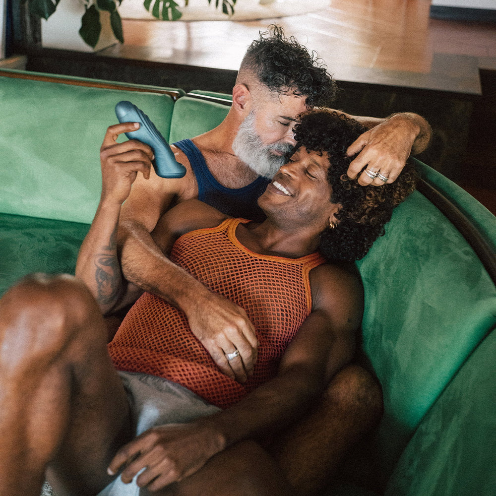 MANWAN – Ryzer Max – Penisverlängerer und weiche Masturbationshülle – Pine Grey