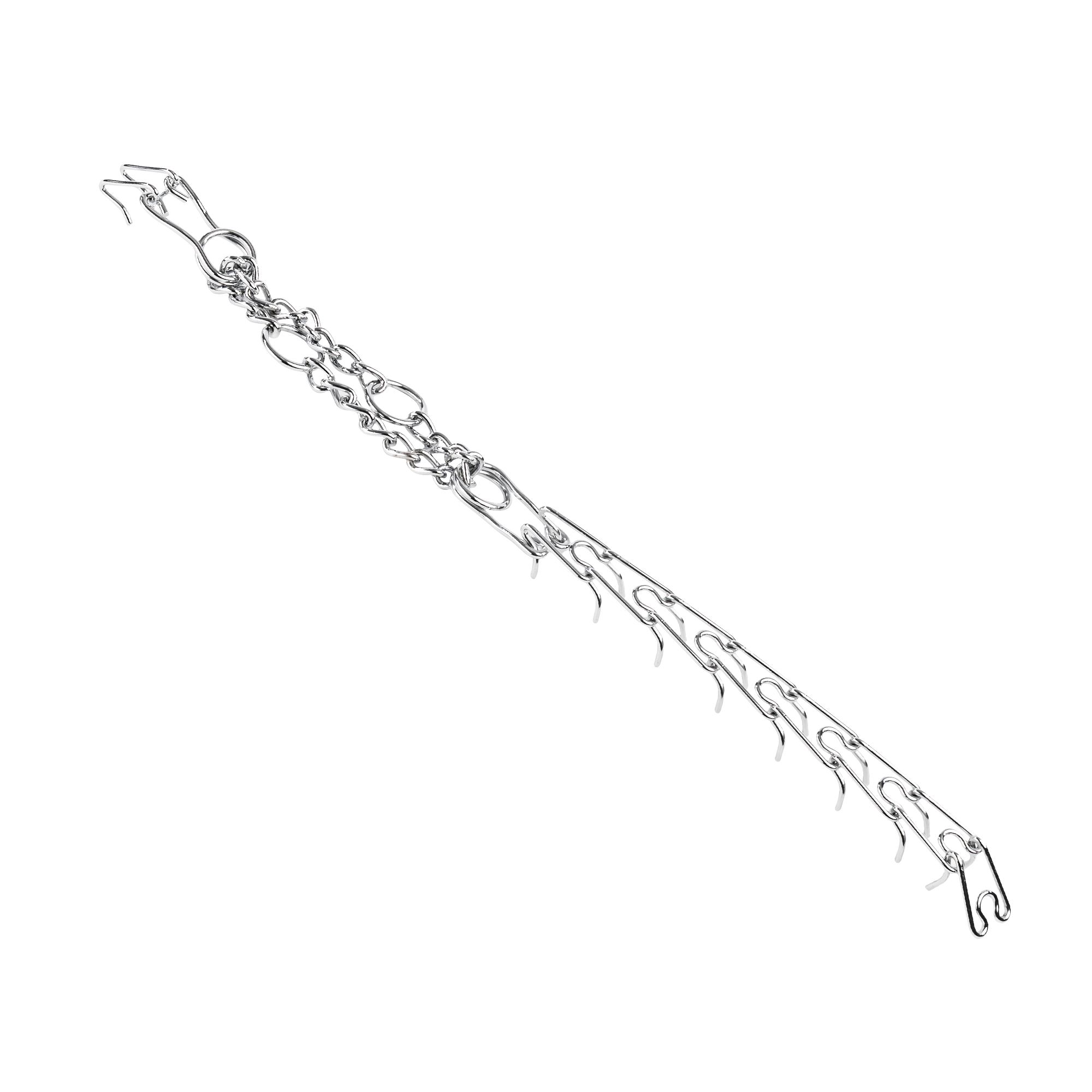 Rimba Bondage Play – Metallhalsband – Silber