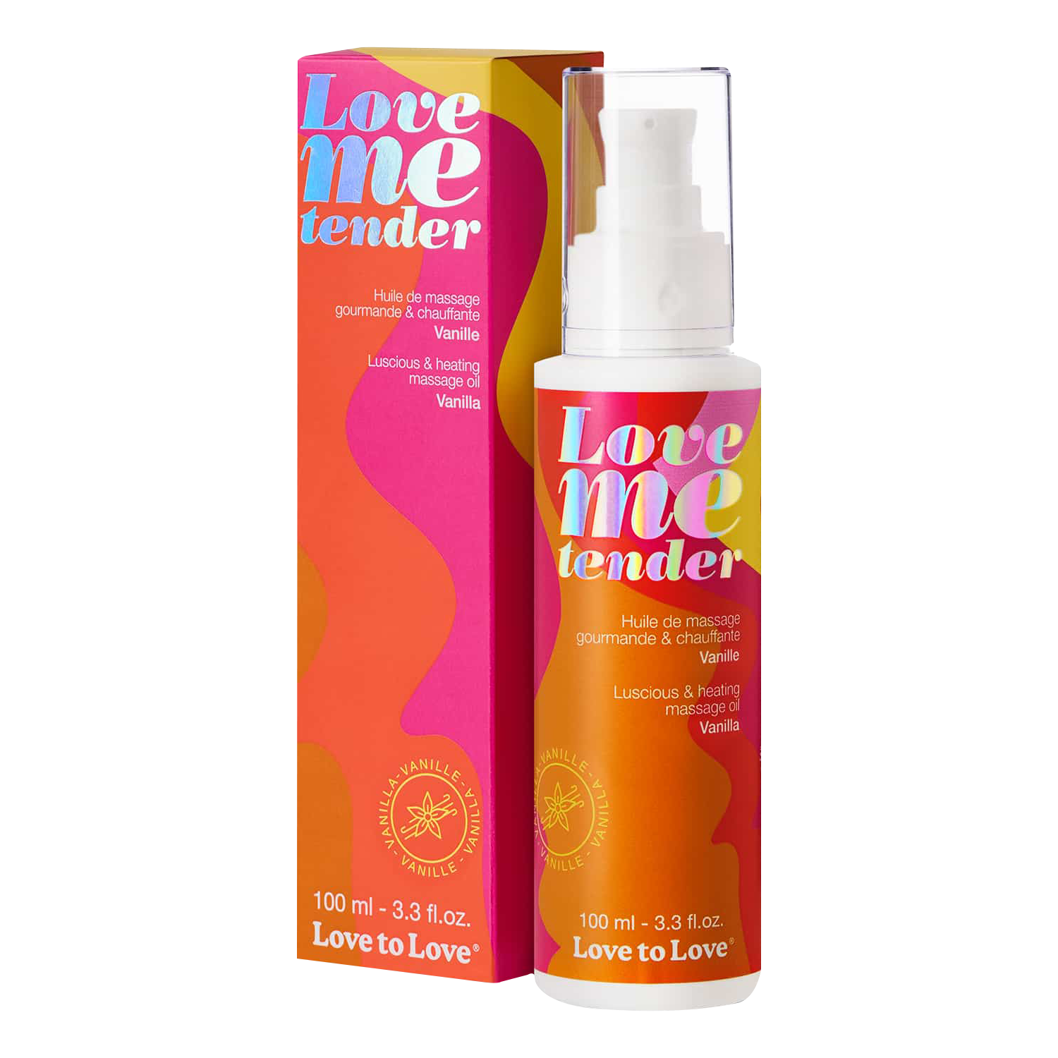 2: Love To Love – Love Me Tender Massageöl – Vanille