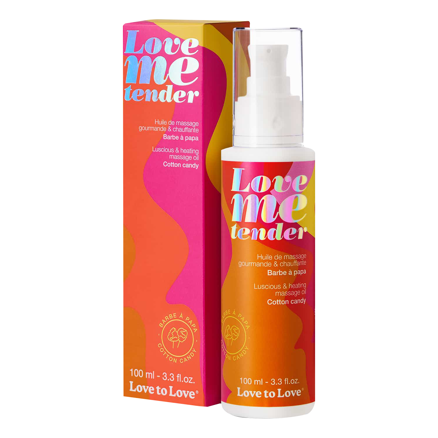 Love To Love – Love Me Tender Massageöl – Cotton Candy