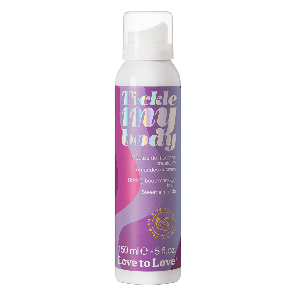 5: Love to Love - Tickle My Body - Massageschaum - Gezuckerte Mandeln - 150 ml