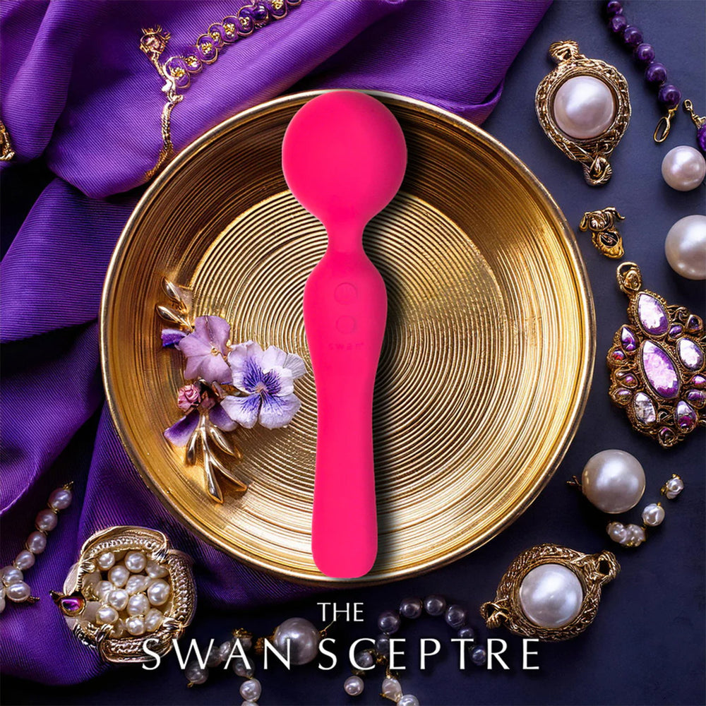Swan – Sceptre - Dual-Use-Stabmassagegerät – Pink