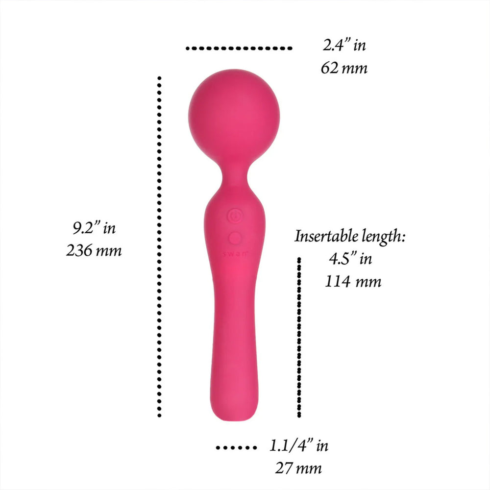 Swan – Sceptre - Dual-Use-Stabmassagegerät – Pink