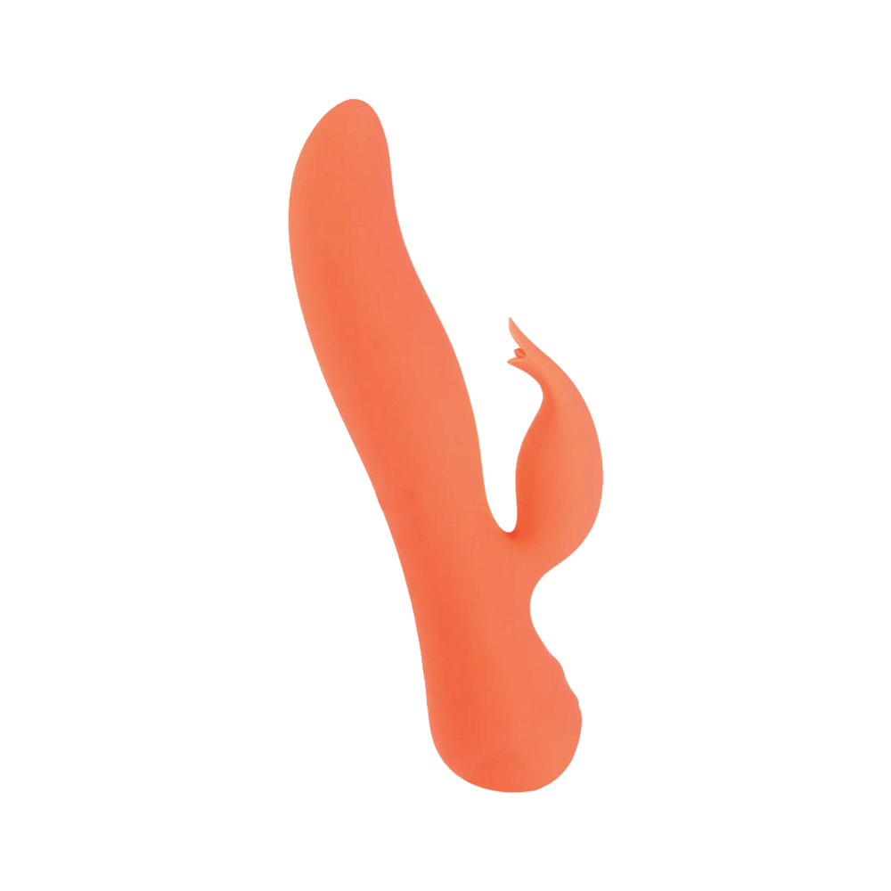 3: Swan – Blossom – Dual Action Rabbit Vibrator – Coral