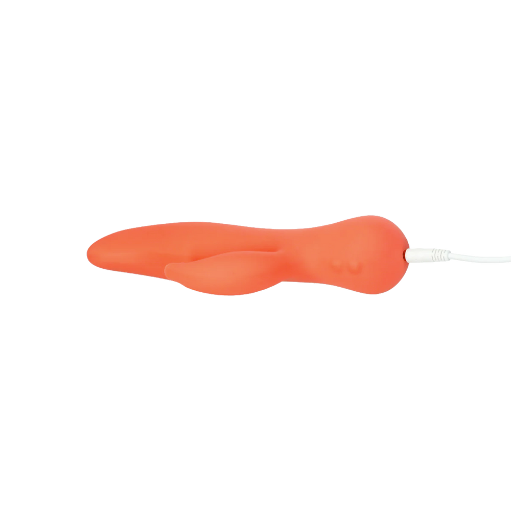 5: Swan – Blossom – Dual Action Rabbit Vibrator – Coral