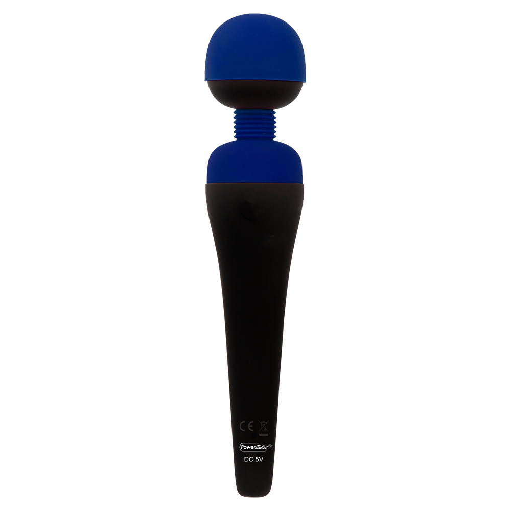 4: PalmPower – Recharge Wand Massager – Schwarz/Blau