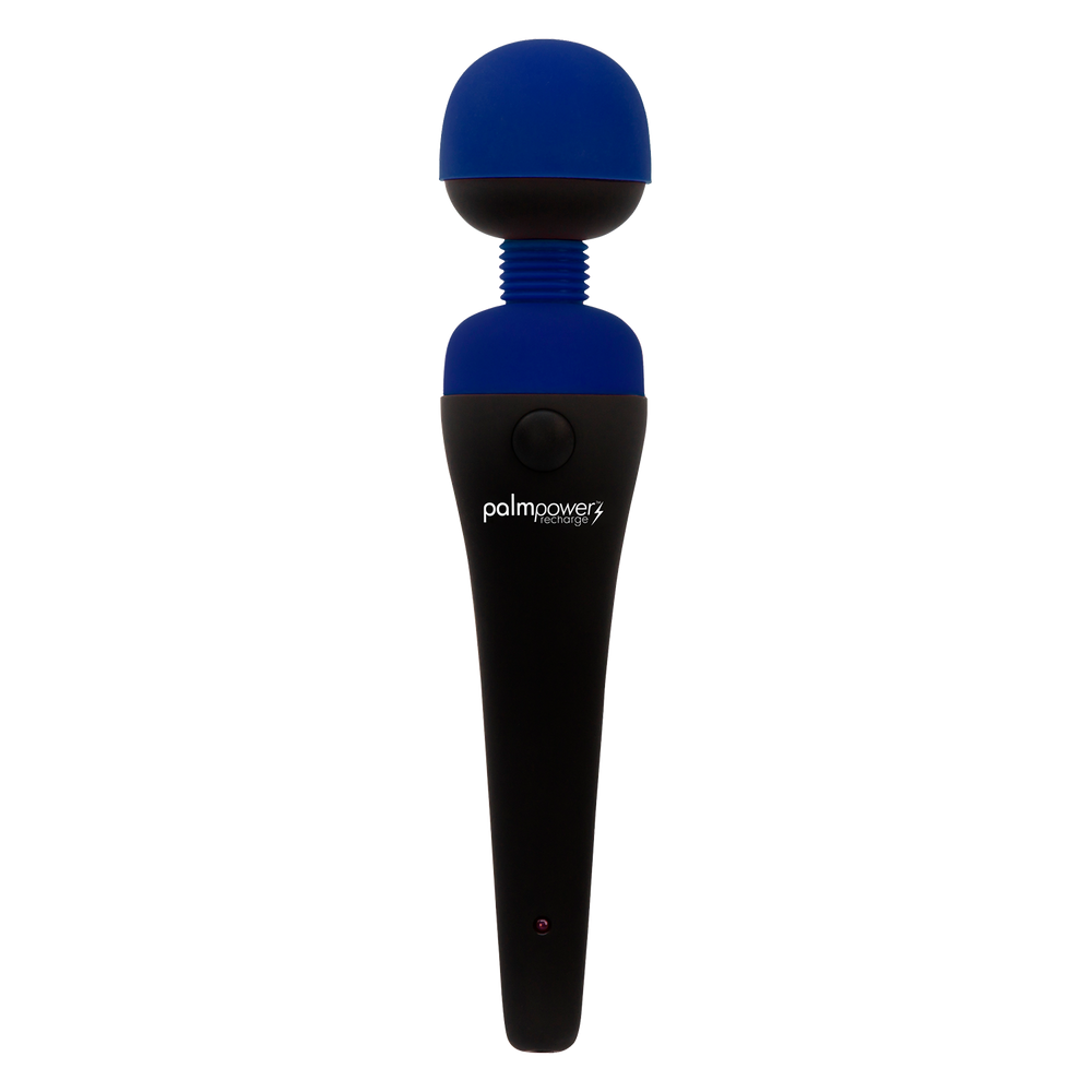 PalmPower – Recharge Wand Massager – Schwarz/Blau