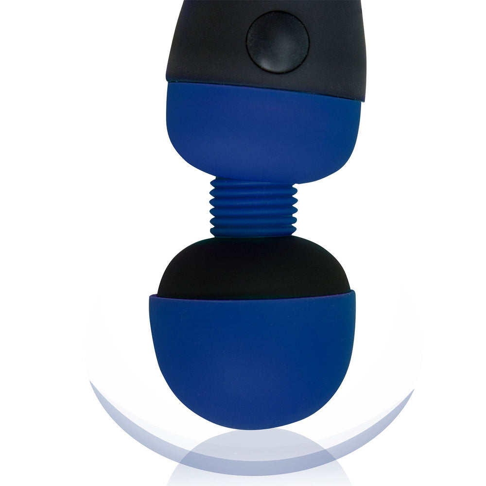 PalmPower – Recharge Wand Massager – Schwarz/Blau